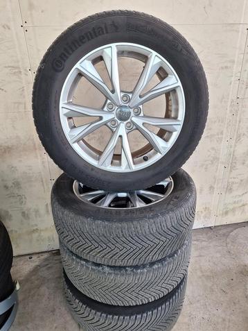Audi Q3 AllSeasonset 18 Inch Origineel  beschikbaar voor biedingen