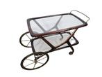 vintage roltafeltje / bar cart  / trolley 'Cassina', Ophalen of Verzenden, Zo goed als nieuw