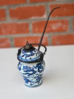 Chinese porseleinen waterpijp met draken Yongzheng China, Antiek en Kunst, Verzenden