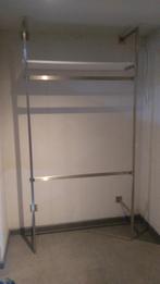 Kledingrek in inox, Enlèvement, Comme neuf