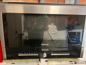 Siemens microgolf inbouwmodel, Elektronische apparatuur, Microgolfovens, Ophalen, Gebruikt, Inbouw, Combi-microgolfoven