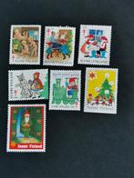 Finlande 1981-1991 - Jul Post - 7 timbres de clôture de Noël, Finlande, Enlèvement ou Envoi