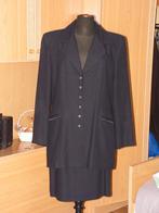 Mantelpak van blazer en rok - zwart, Kleding | Dames, Jasjes, Kostuums en Pakken, Zo goed als nieuw, Zwart, Ophalen