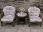 rotan set, Tuin en Terras, Tuinsets en Loungesets, Ophalen, Rotan