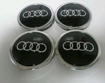Audi naafdoppen 69 mm en 61mm Rs3 Rs4 rs6 Gmp Rotor mam beschikbaar voor biedingen