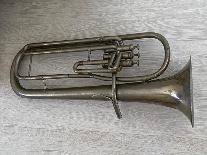 Tuba C. Mahillon, Muziek en Instrumenten, Blaasinstrumenten | Tuba's, Gebruikt, Overige typen, Ophalen of Verzenden