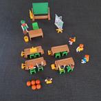 Vintage Playmobil 3522 schooltje, Ophalen of Verzenden, Zo goed als nieuw, Complete set