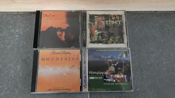 4 CDs Himalaya - Tibet - Népal, Enlèvement ou Envoi, Utilisé, Asiatique
