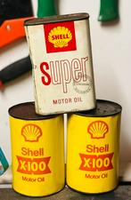 Bidons d'huile Shell, Utilisé, Enlèvement ou Envoi