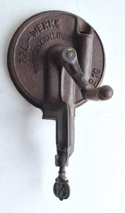 ancien coupe-haricots en fonte, Antiek en Kunst, Antiek | Gereedschap en Instrumenten, Ophalen of Verzenden