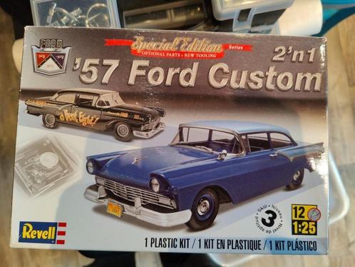 '57 Ford Custom 2 'n 1 Special Edition, Hobby en Vrije tijd, Modelbouw | Auto's en Voertuigen, Nieuw, Auto, Groter dan 1:32, Revell