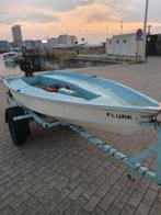 boot met trailer, Watersport en Boten, Ophalen, Gebruikt, 3 tot 6 meter, Polyester