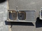 inox pompsteen, Ophalen, Gebruikt, Inox