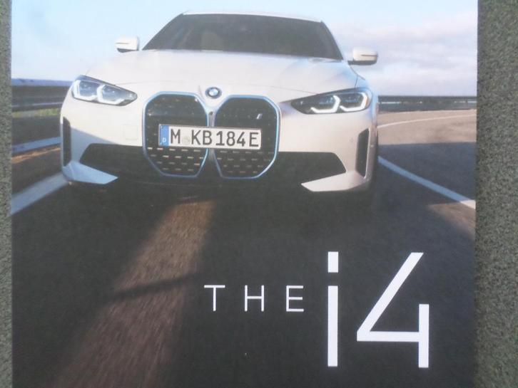 BMW i4 Brochure, Boeken, Auto's | Folders en Tijdschriften, BMW, Ophalen of Verzenden