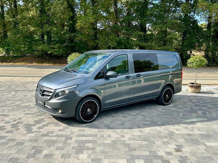 44.000 KM | 5 ZIT | MERCEDES VITO, Auto's, Mercedes-Benz, Bedrijf, Vito, Diesel, Euro 6, Leder, Dealer onderhouden, Ophalen