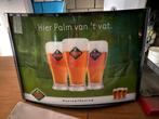 Palm lichtbak, oud maar zo goed als nooit gebruikt!, Verzamelen, Biermerken, Ophalen, Zo goed als nieuw, Reclamebord, Plaat of Schild