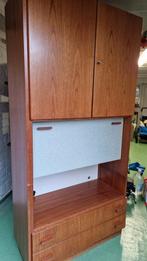 Prachtige vintage mid-century modern wandkast, Huis en Inrichting, Ophalen, Gebruikt