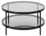 Salontafel Glas Rond (ø 75cm), Huis en Inrichting, Tafels | Salontafels, Ophalen, 50 tot 100 cm, Rond, 50 tot 100 cm