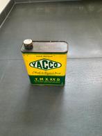 Vintage blik YACCO motor olie, Antiek en Kunst, Curiosa en Brocante, Ophalen of Verzenden