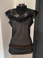 Top dentelle et tulle, Vêtements | Femmes, Tops, Sans manches, Enlèvement ou Envoi, Comme neuf, Noir