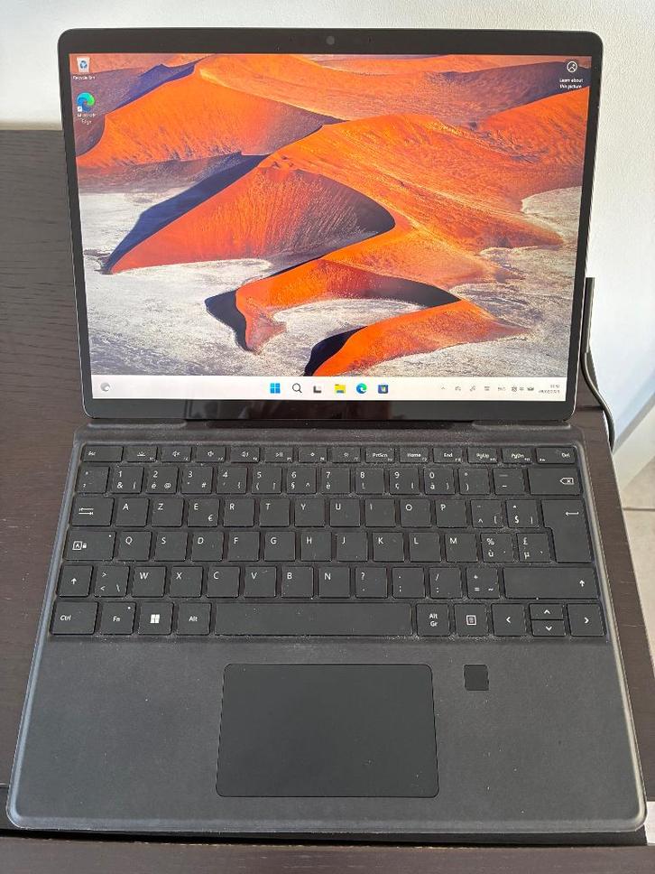 Microsoft Surface Pro 8, Computers en Software, Windows Laptops, Zo goed als nieuw, 13 inch, SSD, 2 tot 3 Ghz, 16 GB, Azerty, Met touchscreen