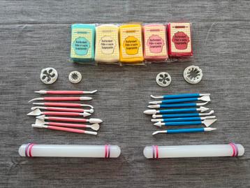 Volledige set om cupcakes te versieren - Nieuw! beschikbaar voor biedingen