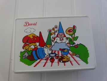 Brooddoos David de Kabouter Riet Poortvliet  1988 beschikbaar voor biedingen