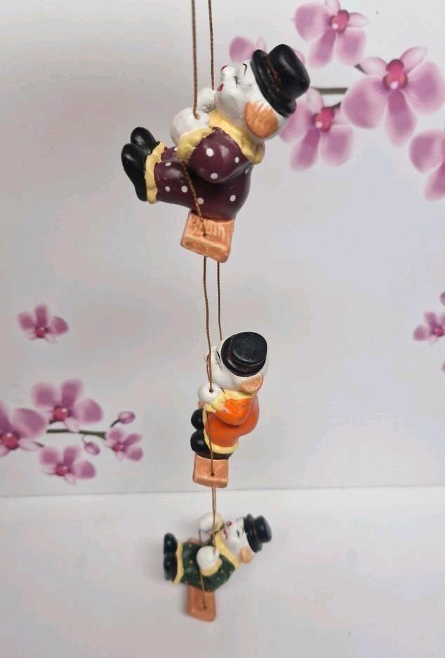 🧡 Vintage Hangende Clownpopjes, Verzamelen, Beelden en Beeldjes, Nieuw, Overige typen, Ophalen of Verzenden