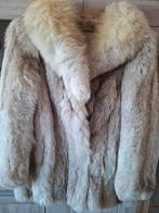 Manteau / veste en fourrure de renard lynx véritable
