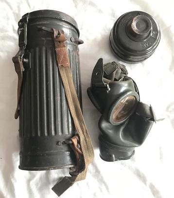 Masque anti gaz ww2, Enlèvement ou Envoi, Armée de terre
