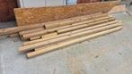 12 Houten balken 2,4m + 4 van 1,8m, Tuin en Terras, Palen, Balken en Planken, Ophalen, Nieuw, Balken