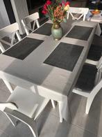 Table et 6 chaises de Living IKEA ROSENTORP, Maison & Meubles, Enlèvement, Cinq, Six Chaises ou plus, Utilisé, Bois