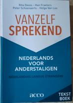 Rita Devos - Vanzelfsprekend. Nederlands voor anderstaligen., Ophalen of Verzenden, Zo goed als nieuw, Rita Devos; Han Fraeters; Helga Van Loo; Peter Schoenaerts
