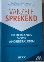 Rita Devos - Vanzelfsprekend. Nederlands voor anderstaligen., Ophalen of Verzenden, Zo goed als nieuw, Rita Devos; Han Fraeters; Helga Van Loo; Peter Schoenaerts