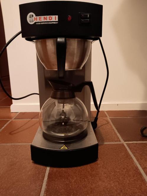 KOFFIEMACHINE HENDI, Electroménager, Cafetières, Comme neuf, Autres types, Cafetière, 10 tasses ou plus, Enlèvement