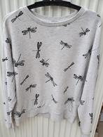 Trui met libellen maat S van H&M, Kleding | Dames, Truien en Vesten, H&M, Ophalen of Verzenden, Maat 36 (S), Grijs