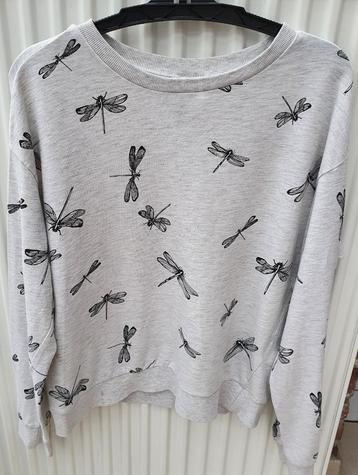 Trui met libellen maat S van H&M beschikbaar voor biedingen
