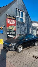 Ford Focus Cabrio 1.6 Benzine Airco Euro4, Auto's, Focus, Cabriolet, Zwart, Leder