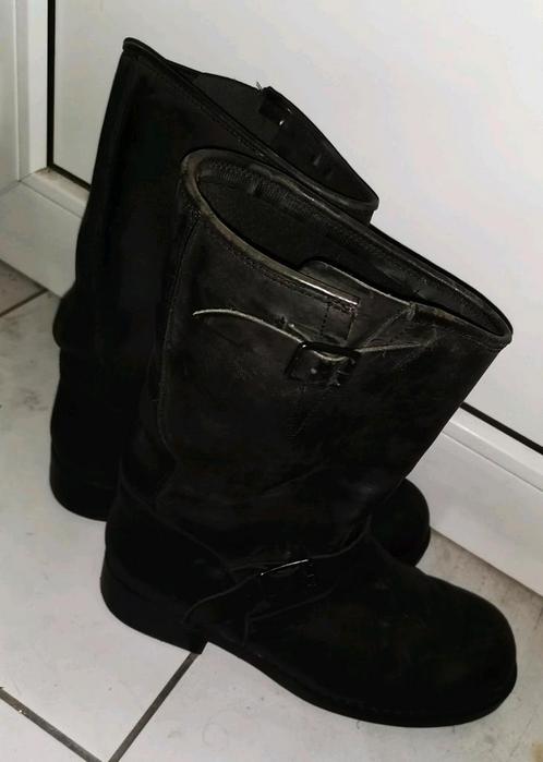 Falco motor lederen rocker boots, laarzen maat 44 nieuw, Motoren, Kleding | Motorkleding, Laarzen, Heren, Nieuw zonder kaartje