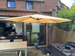 Parasol déporté 3M + Housse + Poids, Tuin en Terras, Ophalen, Verstelbaar, Zo goed als nieuw, Stokparasol
