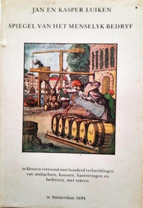 Luiken - Spiegel van het menselijk bedrijf., Boeken, Kunst en Cultuur | Beeldend, Gelezen, Grafische vormgeving, Ophalen