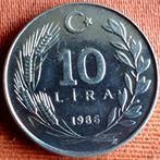 TURKIJË: 10 LIRA 1986 KM 964 BR. Een C, Ophalen of Verzenden, Losse munt, Overige landen