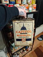 Bidon d’huile olieblik olie blik oil can vintage, Ophalen of Verzenden, Gebruikt, Verpakking