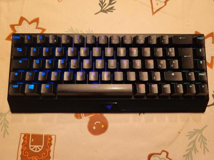 Razer BlackWidow V3 Mini HyperSpeed mechanisch keyboard, Computers en Software, Toetsenborden, Gebruikt, Azerty, Draadloos, Gaming toetsenbord