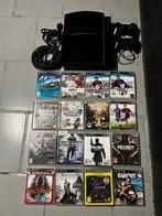PlayStation 3 Fat + 2 manettes + 12jeux, Games en Spelcomputers, Spelcomputers | Sony PlayStation 3, Phat, Met 2 controllers, Gebruikt