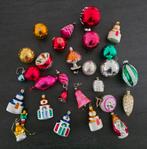 Lot oude kerstballen ( allemaal uit glas ), Ophalen of Verzenden