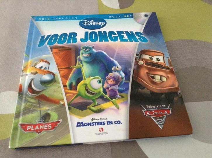 Disney boek voor jongens voorleesboek (2013) (CD), Boeken, Kinderboeken | Kleuters, Zo goed als nieuw, Sprookjes, 4 jaar, Jongen of Meisje
