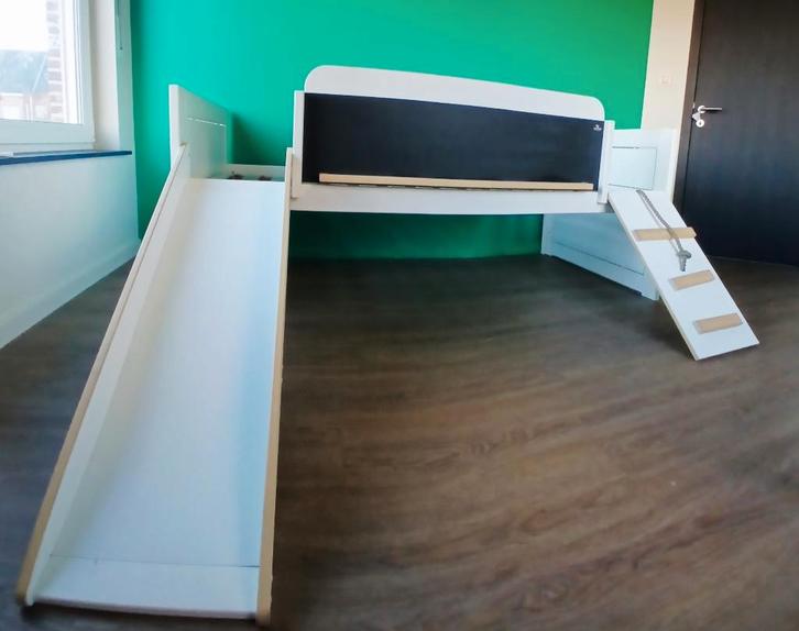 Kinderbed Lifetime Kidsroom type Kajuitbed 90 x 200 cm, Kinderen en Baby's, Kinderkamer | Bedden, Zo goed als nieuw, 180 cm of meer