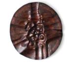 groot wandornament in brons van WALTER DE BUCK, Ophalen of Verzenden