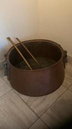 Historische koperen Sudanese ketel,, Ophalen, Koper